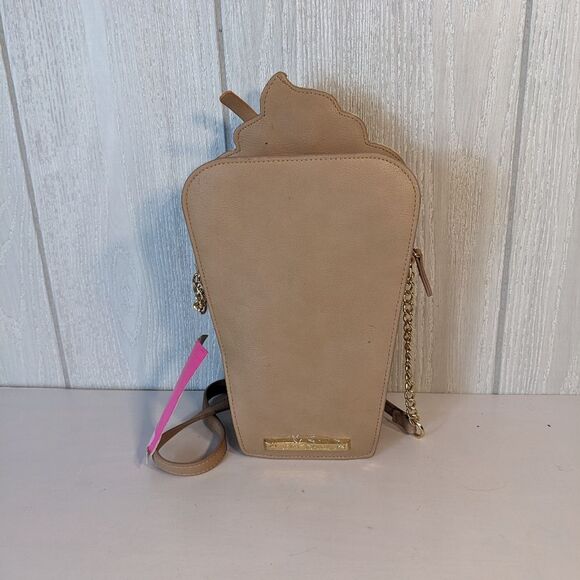 Betsey Johnson Pumpkin Spice Latte Crossbody Bag NWT - Picture 6 of 9